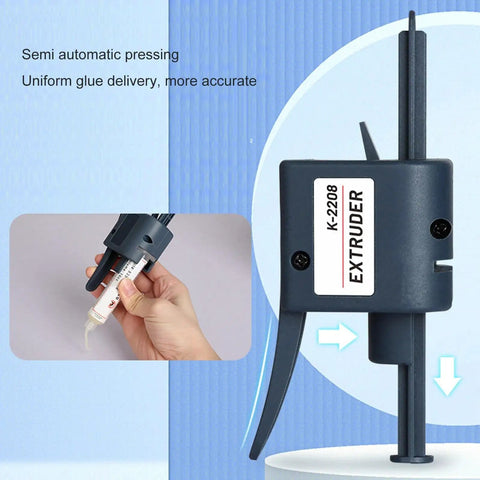 Efficient Solder Paste Extruder Flux Dispenser Kit With 0.8mm And 1.3mm Nozzles For Easy Electronics Soldering Flux Pen