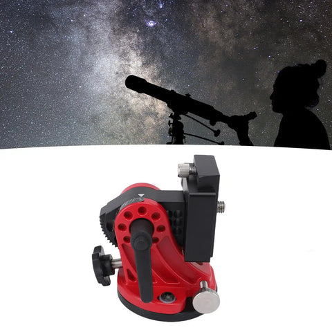 Latitude Adjustment Base For Telescopes And Astro Gear 0 To 90 Degree Aluminum Mount Universal Three Eighths Inch Thread Setup