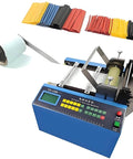 Top Tier Automatic Heat Shrink Tube Cutting Machine With 250W Electric Power, Featuring Microcomputer control for precise cuts.