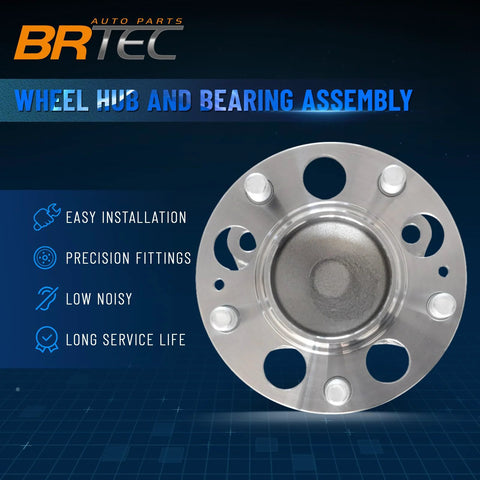 2 Pack Rear Wheel Hub And Bearing Assembly For Hyundai Elantra 2011 To 2016 Elantra Coupe 2013 To 2014 Elantra GT 2013 To 2017