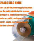 Pro Grade Key Cutting Machine With Horizontal Cutter Duplicating Capacity Heavy Duty Key Duplicator For Metal Keys All Copper Motor Precision Alignment Fast Reliable Perfect For Hardware Stores And Commercial Use focus on disc knife replacement instructions.