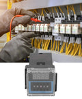 Beefed-Up Time Delay Relay For Industrial Automation And Machinery, Adjustable Cycle Timing, DC 12V Control, Digital Setting, Big Contact Points, Precise Digital Timing For Factory Equipment installed in control panel