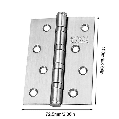Slick Soft Close Cabinet Hinge With Self Closing Tech Flush Overlay And Variable Overlay Sub Door Fit 72.5mm x 100mm stainless steel hinge