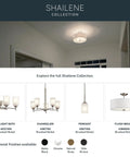 14 Inch 3 Light Semi Flush Mount Ceiling Light Fixture In Brushed Nickel With Satin Etched White Diffuser And White Microfiber Shade