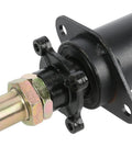 Close-up of 3 stud hub on Beefed Up Rear Axle Complete Kit With Wheels, Brake, Sprocket And Hub For Go Kart ATV Quad 110cc 125cc 150cc, 710mm.