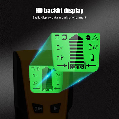 No Sweat 3 In 1 Stud Finder Wall Scanner With Big Lcd Readout And Loud Alerts Zips Past Drywall To Snag Wood Joists Buried Metal Hot Voltage Wires Fast Foolproof Ace Gear For Every Weekend Builder Or Renovation Hustler