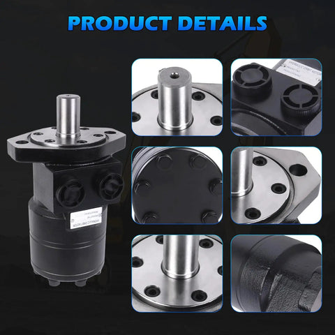 Hydraulic Gerotor Motor For Eaton Char Lynn H Series Part Number 1011037009 101 1037 009 High Quality Plug And Play No Fuss Setup Hydraulic Pump Easy Install Durable Gerotor Gear Motor For Industrial Use