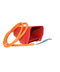 Foot Switch Pedal Replacement for RIDGID Pipe Threaders 300 535 1224 1822 Replaces 36642 B294, red with orange cable