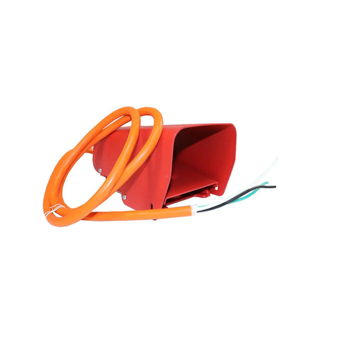 Foot Switch Pedal Replacement for RIDGID Pipe Threaders 300 535 1224 1822 Replaces 36642 B294, red with orange cable