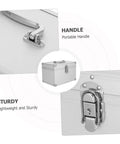Heavy Duty Aluminum Storage Box With Double Layer And Large Inner Compartment, Lightweight, Impact Resistant Toolbox details