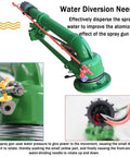 Close-up of 2 Inch Farm Irrigation Spray Gun For Farmland Sprinkler System With 360 Degree Adjustable Coverage featuring water diversion needle.