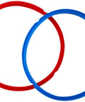 Two-Pack 8-Qt Sealing Ring Set For Electric Pressure Cookers, Non-Toxic BPA-Free Inner Pot Gasket Replacement Parts, Red And Blue, Easy Fit, Durable Rubber Seals For Safe Pressure Cooking