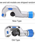 Heavy Duty Bearing Pipe Cutter For Copper Aluminum And Stainless Steel Tubes 5 To 50mm, new and old model types shown