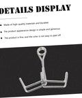 Flow Control Tubing Clamps Pack Of 10 on black background with spring-loaded metal body and easy turn lock, angled view
