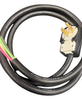 Heavy Duty 50 Amp Generator And Rv Power Cord 100 Foot N14 50P To Bare Wire Extension Cable Soow Six Four with plug