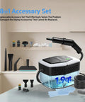 18 in 1 accessory set for Opbodqo High Temp 257F Handheld Steam Cleaner with 1.9 qt tank, various attachments for cleaning.