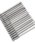 Kickstart Your Home Repair Game With This Awesome 16Pcs Screwdriver Bits Set Featuring Hex Cross Slotted And Pentalobe Tips Made From Tough Chrome Vanadium Steel For Drills And Manual Tools, 16-piece chrome vanadium steel bit set