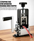 Ultimate Copper Wire Strripper Machine with precision hand crank and drill attachment, suitable for wire stripping 1-25mm.