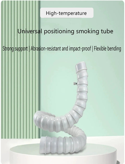 360 Degree Flexible Smoke Extraction Arm With Universal Joint Pipe For Welding Fume Removal displayed on platform