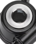 Close-up of Aluminum Alloy Replacement Gear Box for Motorcycle Speedometer Drive showing center hole and metal finish