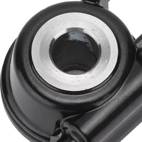 Close-up of Aluminum Alloy Replacement Gear Box for Motorcycle Speedometer Drive showing center hole and metal finish