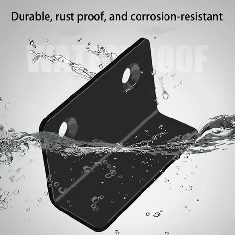 Ultra Slim L Shaped Cabinet Magnetic Catch Heavy Duty Adhesive Door Latch For Tight Corners And Slick Sliding Panels waterproof