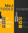 Comparison of McJ Tools HSS M2 Drill Bit Hole Saw versus other brands, highlighting durability and included accessories