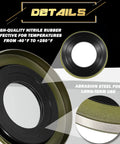 Close-up of gimbal bearing grease seal with durable NBR material for Alpha One Gen I and II and Bravo I II III stern drives.