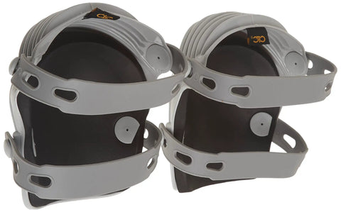 Ultraflex Non Skid Kneepads With Durable Plastic Shell Grey High Density Foam Inner Pad For All Day Comfort Soft Flexible Outer Shell