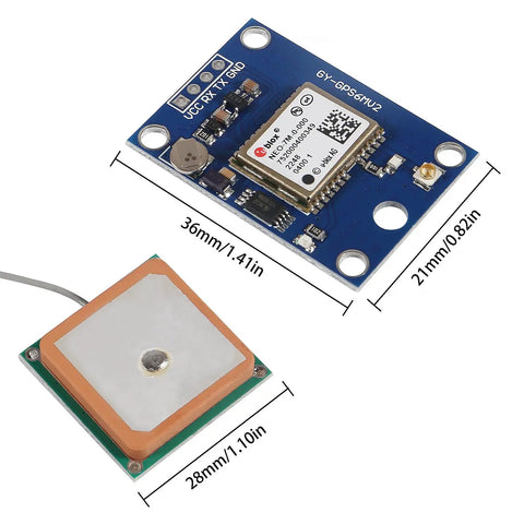 3 Pack NEO 7M GPS Module Upgrade For Flight Controllers With EEPROM Backup And Ceramic Antenna 9600 Baud TTL RS232 Top Pick