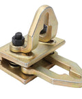 Pro Grade Auto Body Repair Clamp Kit Puller For Sheet Metal Right Angle Universal Collision Panel Beating Tool For Precision Dent Pulling And Frame Straightening Heavy Duty Steel, gold steel clamp