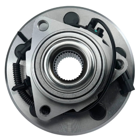 Pair Front Wheel Bearing Hub Assembly For Ram 1500 2012 To 2018 And 2019 To 2022 Ram 1500 Classic 5 Lug With ABS OEM 515151 Replacement
