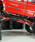 Aluminum High Clearance Links For TRX4M High Trail K10 F150 RC Crawler, CNC Anodized For Tough Durability, Lightweight At 19g, Red Finish Upgrade, Beefed Up Clearance For Smoother Climbing And Obstacle Conquering, red TRX4M undercarriage