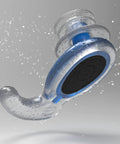Waterproof Ear Plugs For Swimming And Watersports That Really Work, Comfortable Fit For Men Women And Kids, close-up view.