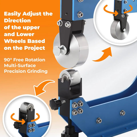 Pro Level English Wheel Built Tough For Daily Metal Shaping Tasks Featuring An Expansive 12 Inch Throat Capacity And Four Switchable Lower Dies To Smooth Out 16 Gauge Steel Panels Without Breaking A Sweat