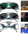 Badass Impact Resistant Welding Safety Glasses With Tinted Arc Lens And Heavy Duty Frame for protection against sparks