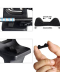 Arrow Rest Sticker for Archery Anti Slip Felt Tape for Compound Bow Drop Away Rests Includes Four Sets of Anti Slip Rests with Easy Peel and Stick Non Slip Adhesive Tape Durable Archery Accessory, 25mm felt pad on bow rest