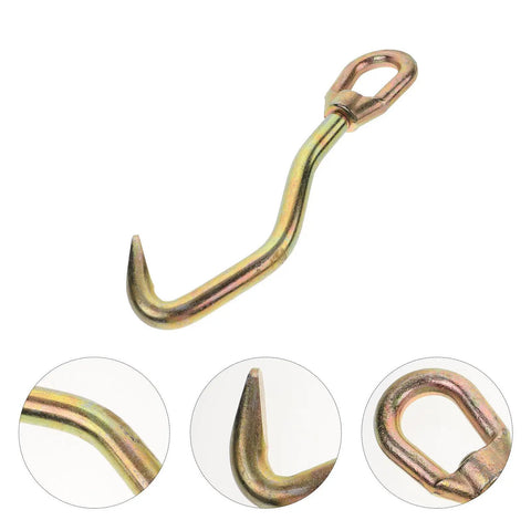 Auto Body Dent Puller Kit With Steel Snake Shape Round Head Hook For Sheet Metal Repair Secure Grip And Slip Resistant Car Bodywork Fixing Tools