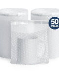 Self Seal Bubble Pouches 7.5x8 Inch 50 Pack Cushioning Bags For Moving And Shipping Fragile Items Pro Grade Bubble Wrap