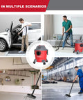 4 Gallon 5.5HP Wet Dry Shop Vacuum With Blower, 3 In 1 Portable Pro Grade Vacuum Cleaner used in car, home, and workshop cleanup