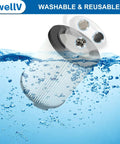 VF4000 Replacement Filter For 5 To 20 Gallon Wet Dry Vacuums And Husky 6 To 9 Gallon Models, floating in water
