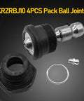 Heavy Duty Ball Joints For RZR XP 1000 And RZR XP 4 1000 2014-2024 EPS Turbo S Pro XP Models Replacement KRZRBJ10 Pack set of 4