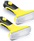 Two Pack Fan Spray Nozzle For Garden Hose With Flow Control And Ergonomic Insulated Grip Built Tough Heavy Duty Hose Head Sprayer