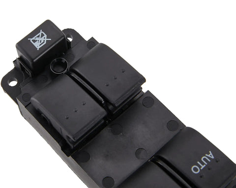 Power Window Switch For 2004 2005 2006 2007 2008 2009 Mazda 3 And 2009 Mazda 3 Sport Driver Side Front Left with Black Housing
