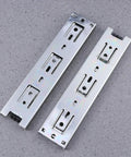 Heavy Duty Telescopic Drawer Slides 8 Inch Cabinet Rails with steel ball bearings, designed for smooth kitchen organization.