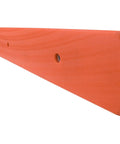 Side view of Orange Thunder Workhorse Hand Float With KO 20 Technology and ProForm Handle, 16x3 inch curved orange surface for drywall and concrete