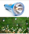 Works Like A Charm E10 Screw Base Miniature Bulbs 12V 5W Warm Yellow Light With Classic Glass Dome Design in a flashlight and string lights.