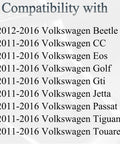 Compatibility list for Volkswagen Key Fob Replacement 4 Button Remote Set Of 2 Fits 2011 2016 Beetle CC EOS Golf GTI Jetta Passat Tiguan Touareg