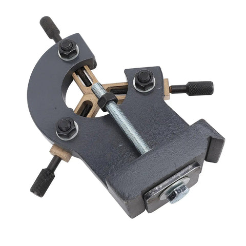 Heavy Duty Mini Wood Lathe Steady Rest Rock Solid Build For Flawless Precision Turning Hardcore Aluminum Design close-up view