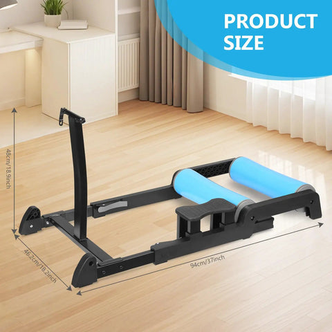 Detachable Indoor Bike Resistance Trainer With Quick Release Front Wheel No-Slip Balance Rack For Home Gym Fitness